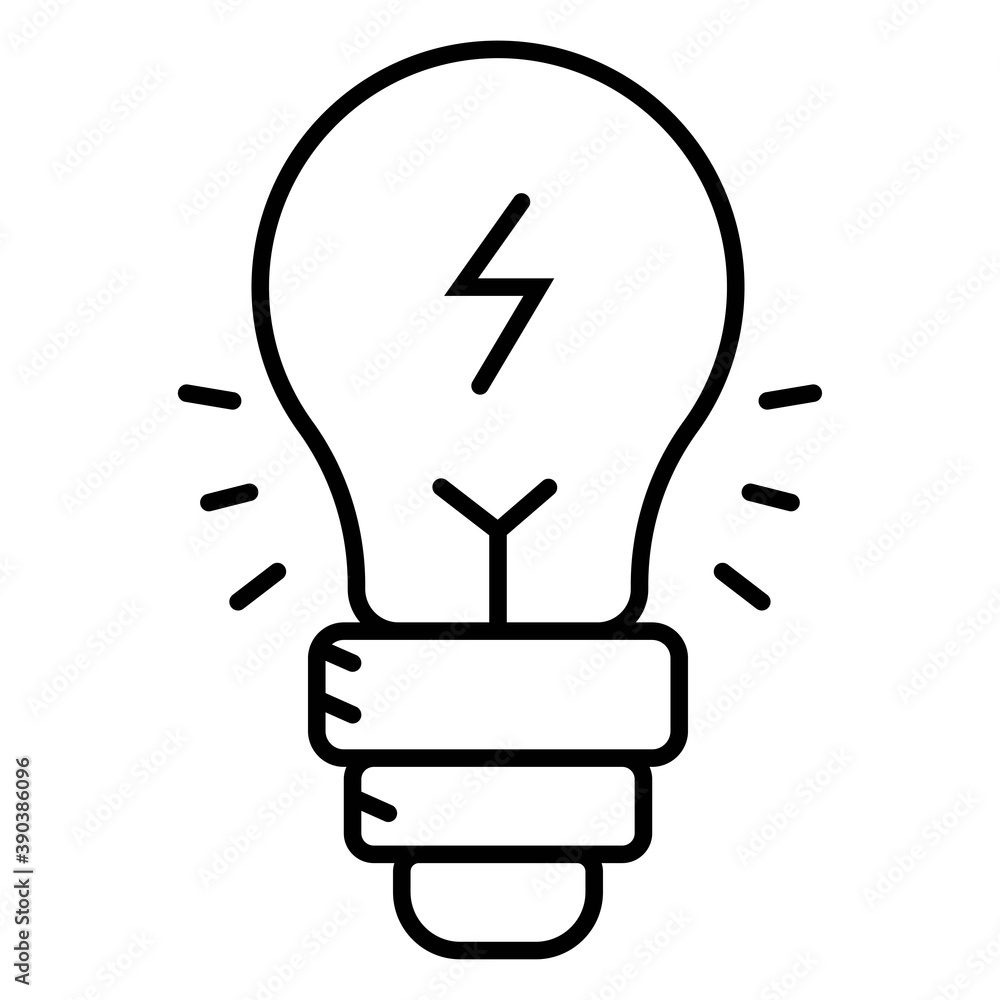 Idea lamp icon vector illustration Idea lamp icon vector illustration