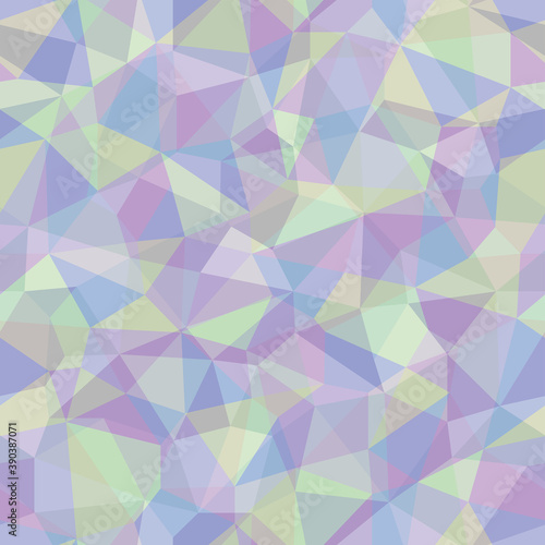 Vector abstract polygonal light pattern. Seamless pattern can be used for wallpaper, pattern fills, web page background, surface textures.