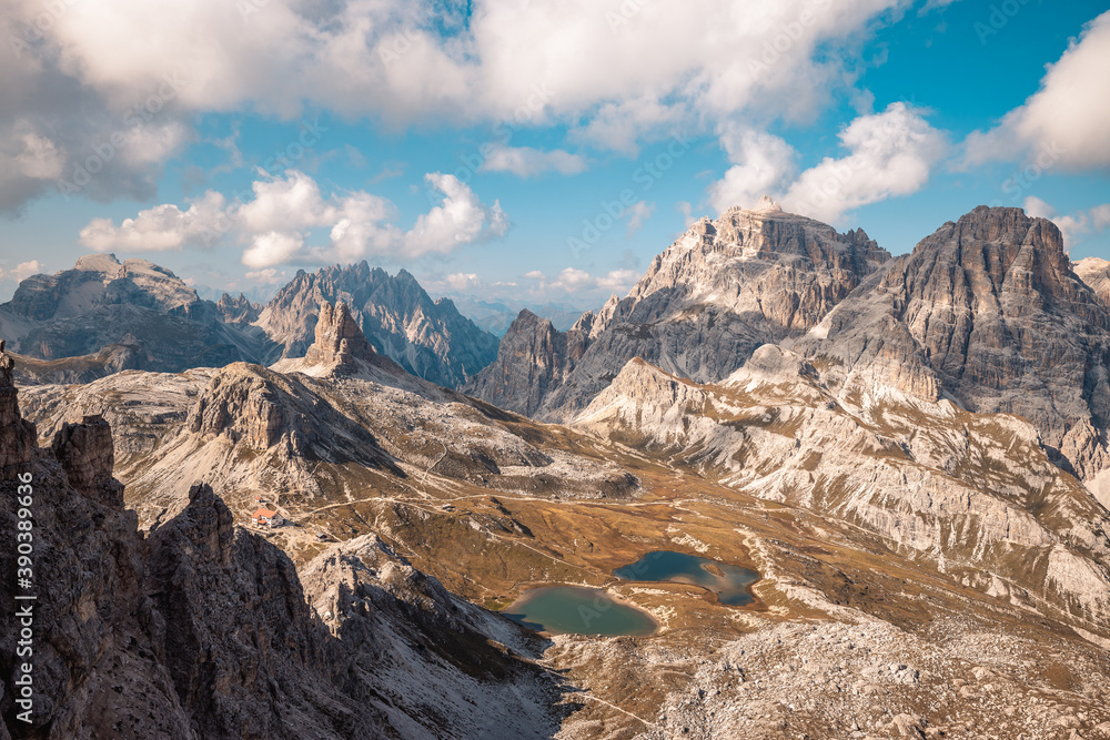 Unesco world heritage region Dolomites Italy - South Tyrol 