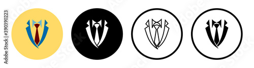 Suit icon set icon set in thin line, outline and outline style. Vector illustration of black and white robe vector icon design full color can be used for mobile ui web Free Download Suit icon set icon set in thin line, outline and outline style. Vector illustration of black and white robe vector icon design full color can be used for mobile ui web - GFXLoad