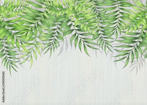 Obraz na płótnie tropikalny palma dżungla