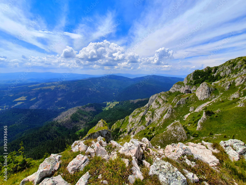 Mountain View in the Carpathians Mountain View in the Carpathians