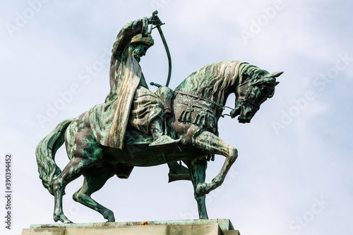 Muhammed Ali Pasha sculpture in Kavala  Greece