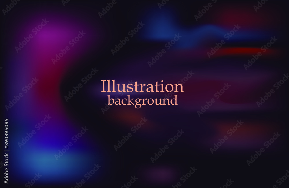 Red, purple fluid gradient on dark background. vector illustration Red, purple fluid gradient on dark background. vector illustration
