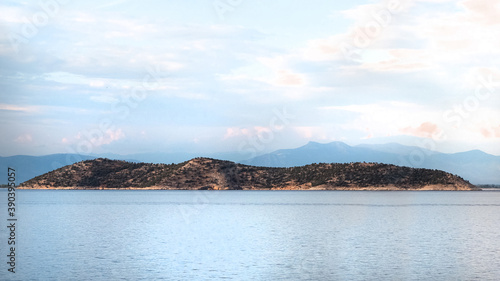 Island in Aegean sea  Greece