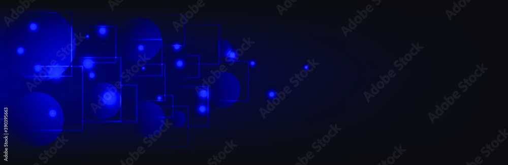 blue abstract geometric background. Shining frames, circles. Vector illustration. blue abstract geometric background. Shining frames, circles. Vector illustration.