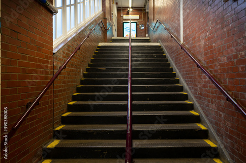 Fototapeta Naklejka Na Ścianę i Meble -  Stairs in a metro station