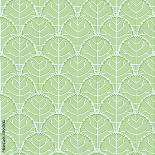 Vector cute shrub pattern seamless. Symmetric bush illustration background.
