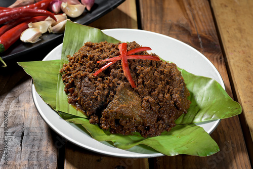 Rendang an original Indonesian Traditional Food