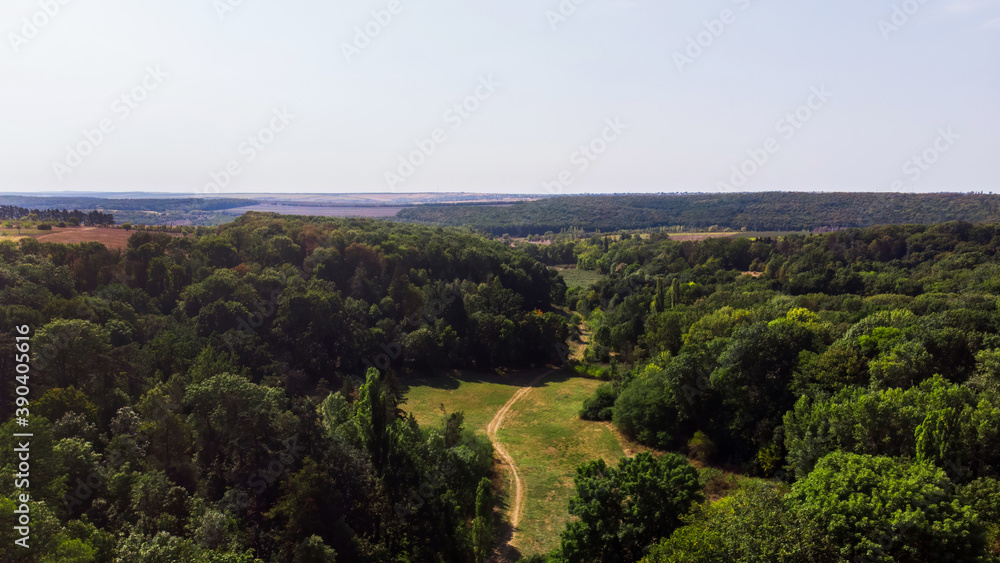 Nature scape of Moldova