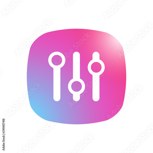 Adjustment - Mobile App Icon