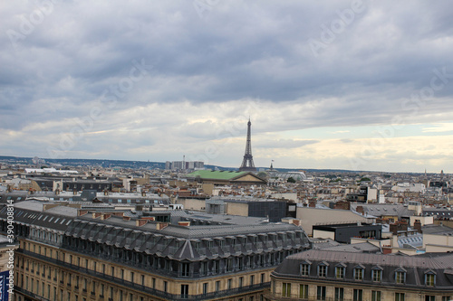 Dächer von Paris Ausblick über die Stadt  © carolindr18
