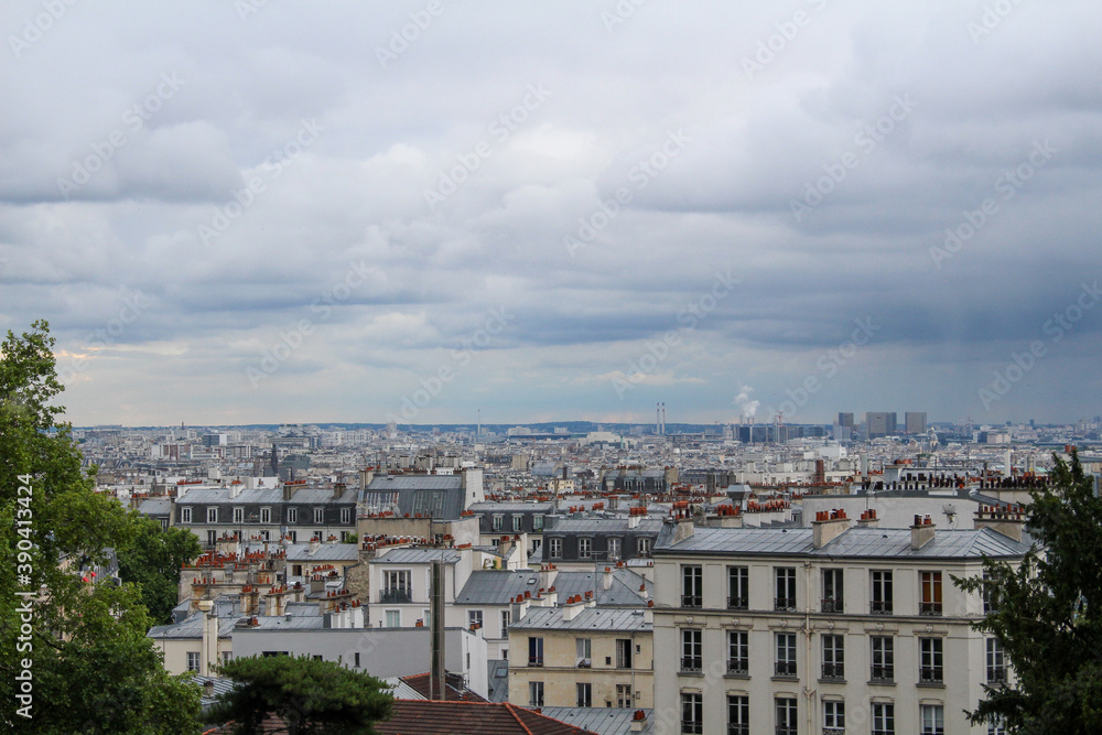 Dächer von Paris Ausblick über die Stadt 