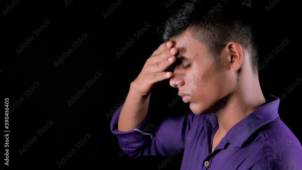 Mature man suffering fever and coughing isolated on black Mature man suffering fever and coughing isolated on black