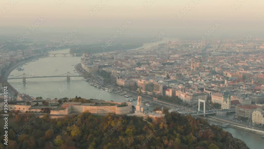 Aerial view of Citadella Budapest Aerial view of Citadella Budapest