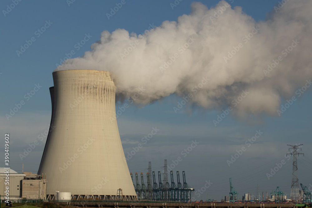 Nuclear power plant Doel industrial