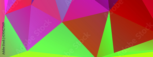 Abstract Color Polygon Background Design  Abstract Geometric Origami Style With Gradient. Presentation Website  Backdrop  Cover Banner Pattern Template