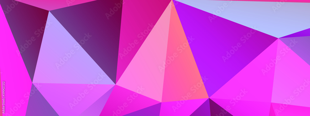 Obraz premium Abstract Color Polygon Background Design, Abstract Geometric Origami Style With Gradient. Presentation,Website, Backdrop, Cover,Banner,Pattern Template