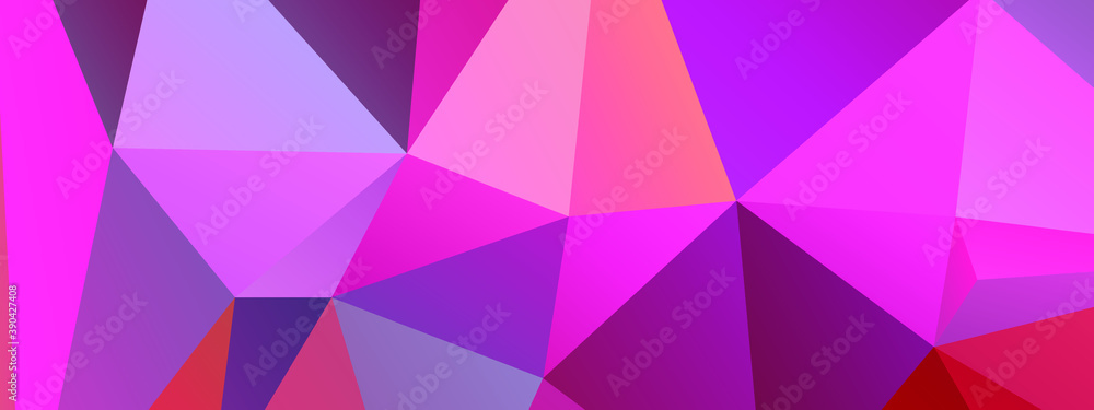 Obraz premium Abstract Color Polygon Background Design, Abstract Geometric Origami Style With Gradient. Presentation,Website, Backdrop, Cover,Banner,Pattern Template