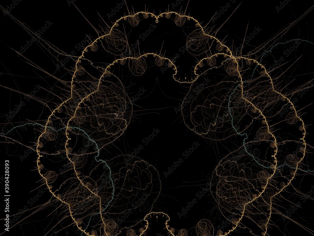 Imaginatory fractal background Image Imaginatory fractal background Image