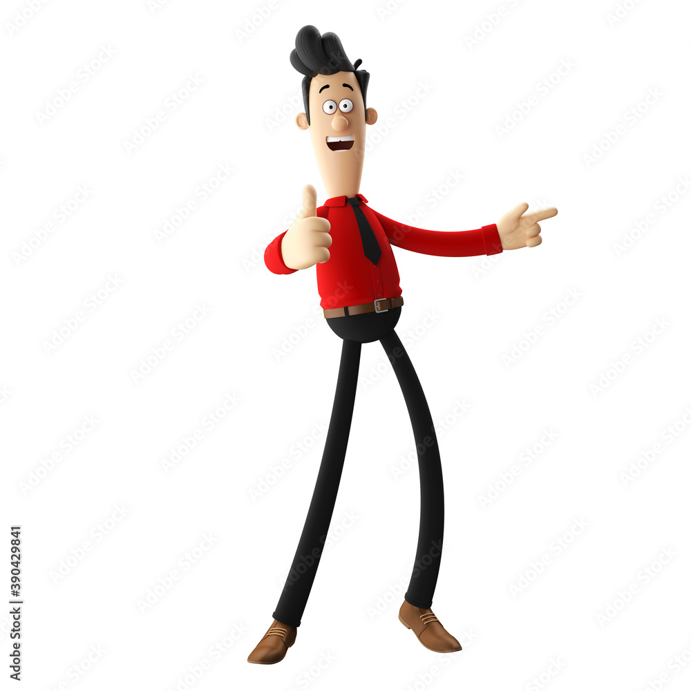 3d character, cartoon man, isolated 3d character, cartoon man, isolated