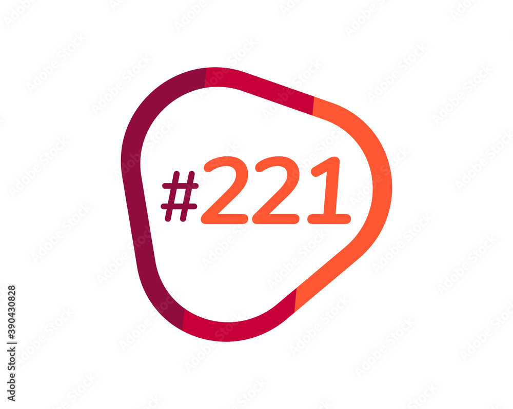 Number 221 image design, 221 logos Number 221 image design, 221 logos