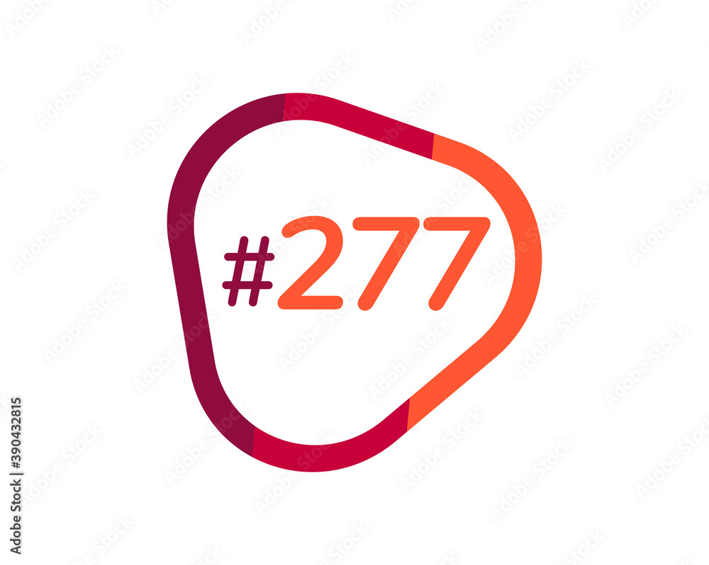 Number 277 image design, 277 logos Number 277 image design, 277 logos