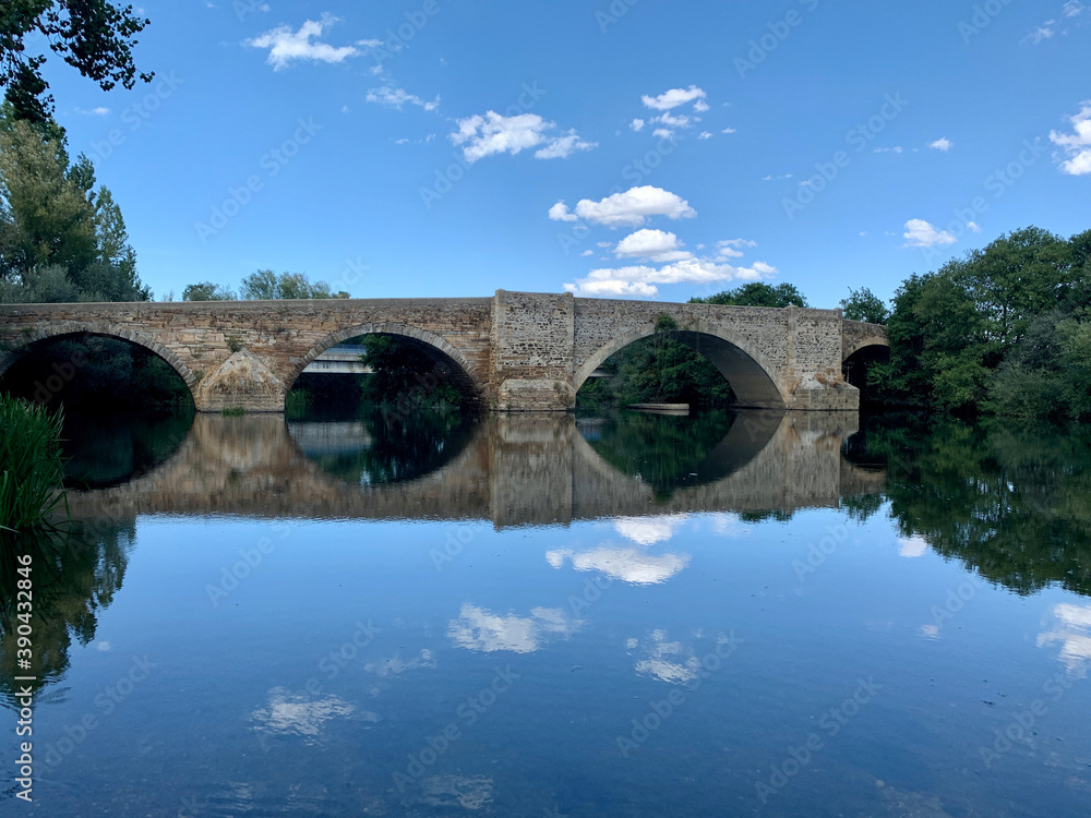 Fototapeta premium bridge over the river