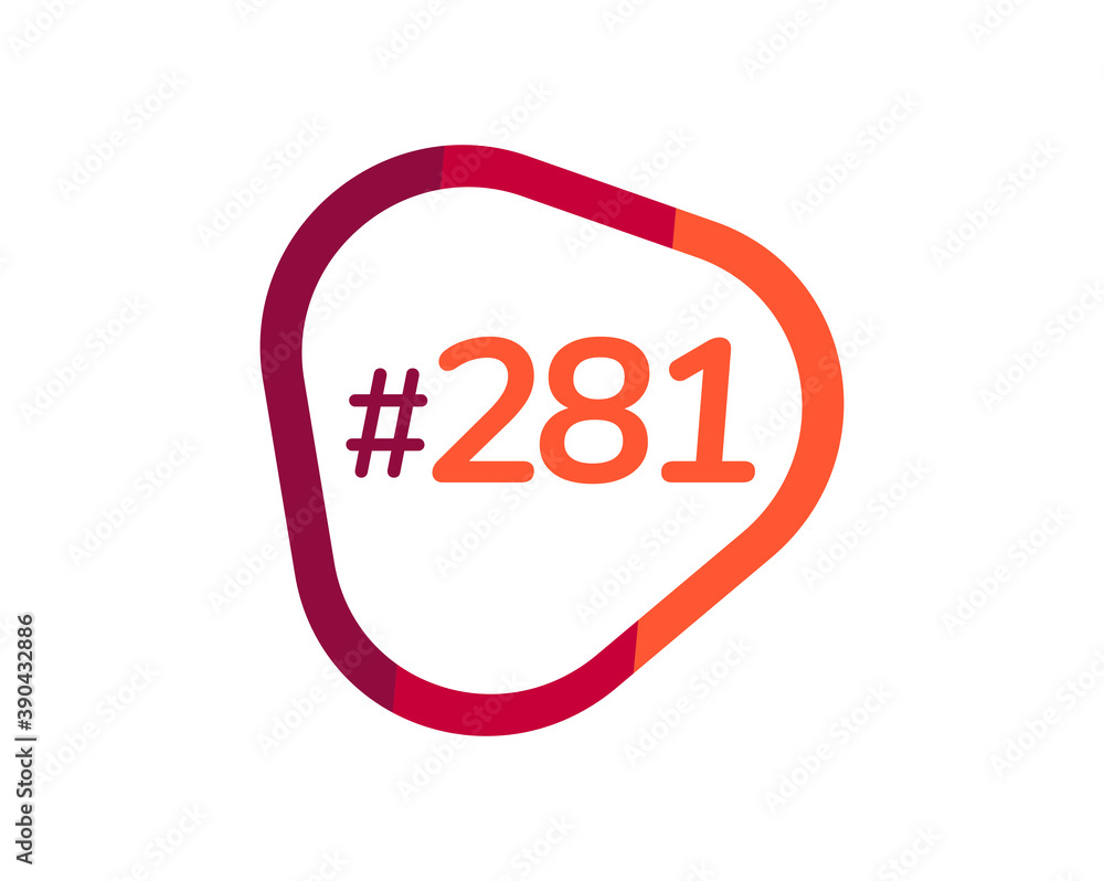 Number 281 image design, 281 logos Number 281 image design, 281 logos
