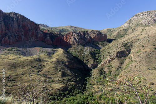 Mountain landscape in Armenian Highland