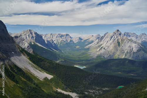 View from Tent Ridge, Kananaskis, Alberta, Canada