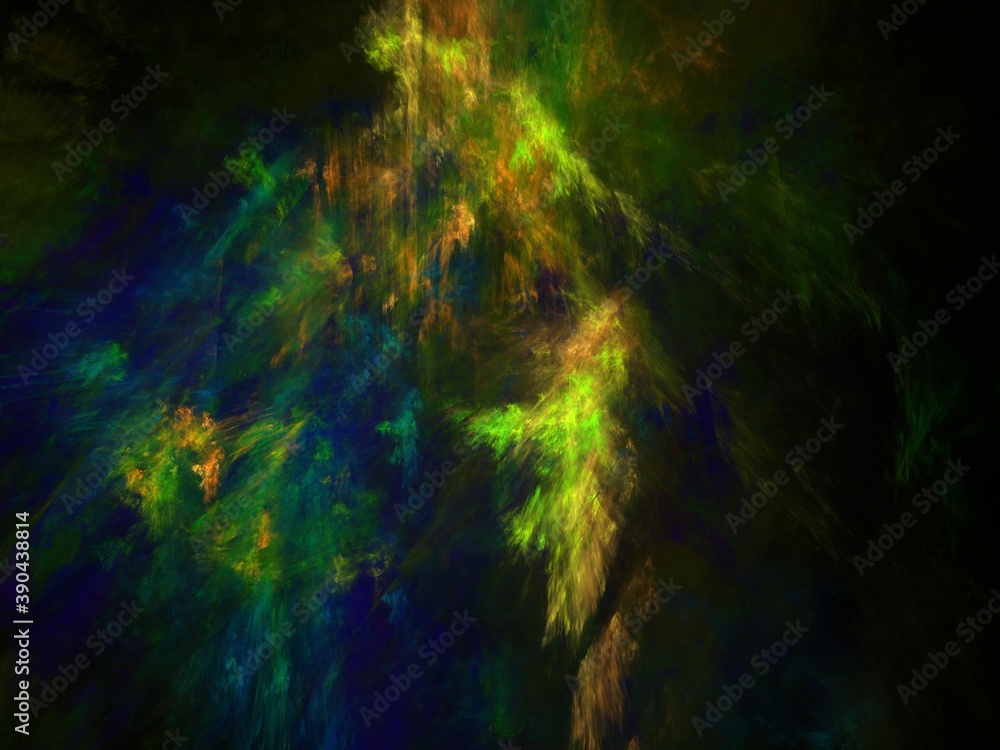 Imaginatory fractal background Image