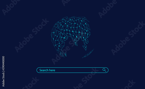 Global web search bar backg...