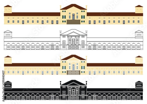 Villa Emo by Andrea Palladio.
