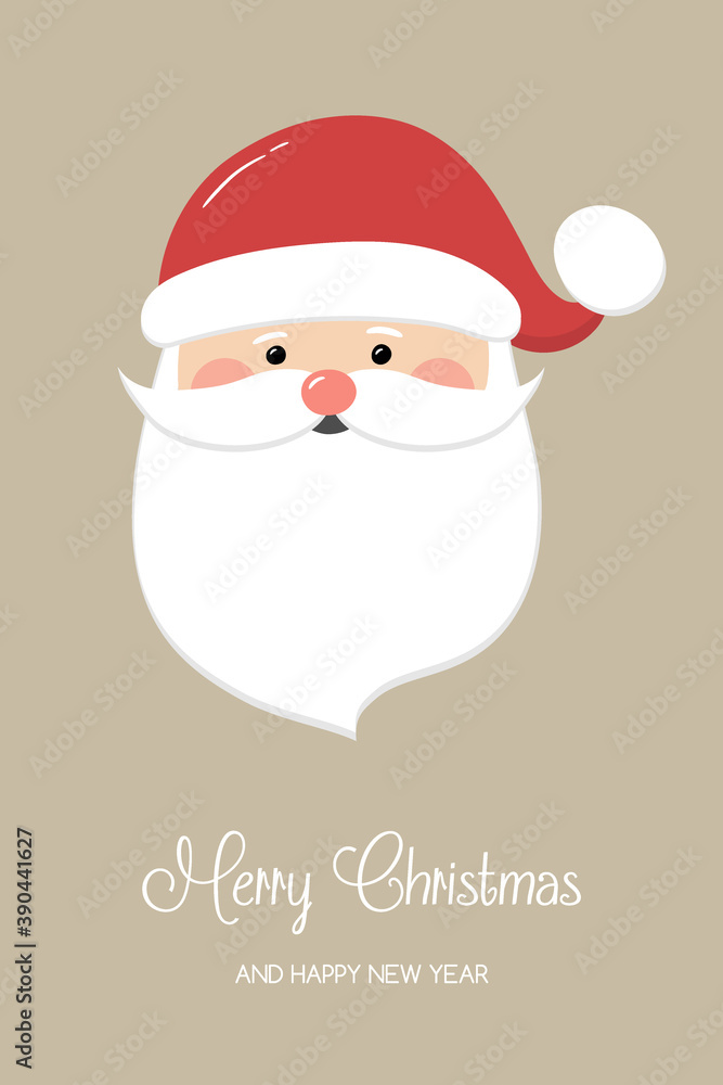 Santa Claus. Christmas decoration. Vector Santa Claus. Christmas decoration. Vector