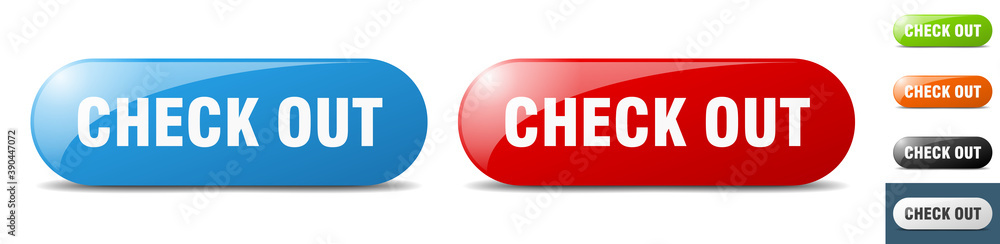 check out button. key. sign. push button set check out button. key. sign. push button set