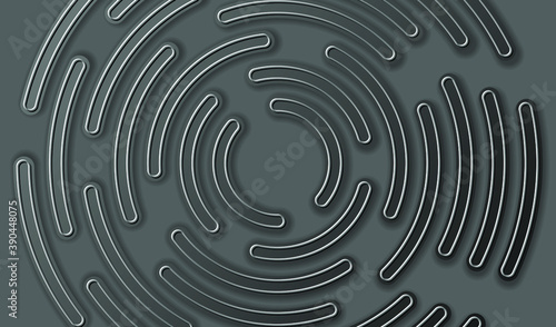Multilayered dark round frame. Vector illustration EPS10