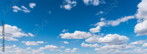 Blue Sky with Puffy White Clouds Background-3 © Robert Appleby
