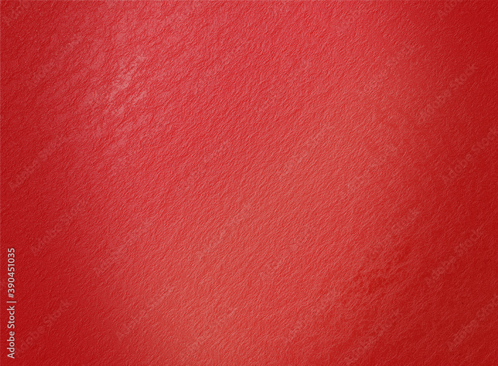 Fototapeta premium Red painted wall texture or background