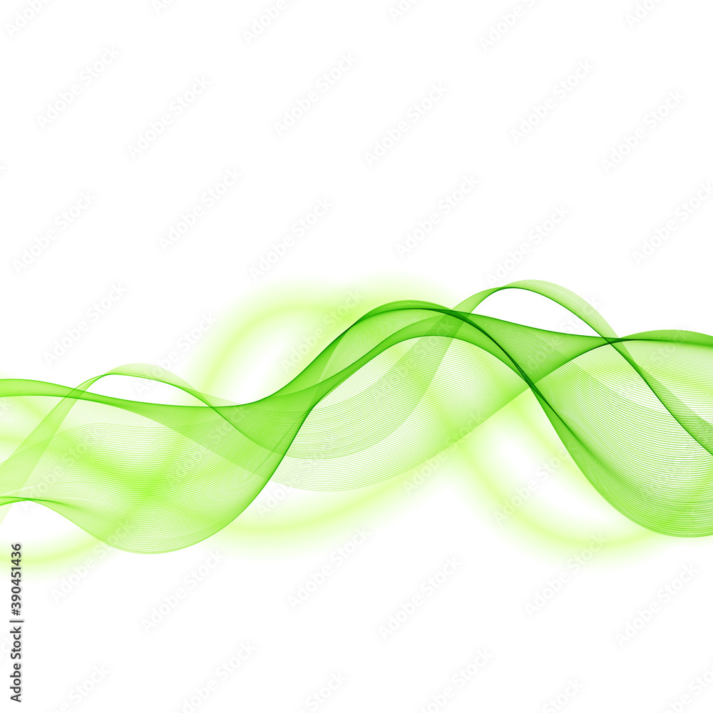 Abstract green background, with wavy design Vector illustration of EPS 10 Abstract green background, with wavy design Vector illustration of EPS 10