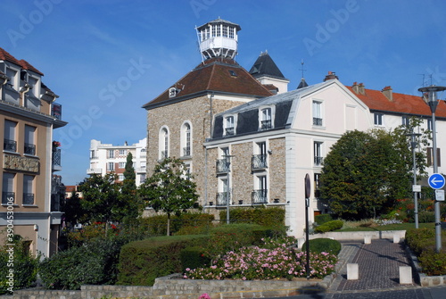 Ville de Villiers-sur-Marne, Maison au belvédère, musée Emile jean en centre viile, département du Val-de-Marne, France