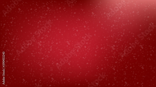 Abstract Red background with bokeh in Christmas Holiday Vector illustration EPS10