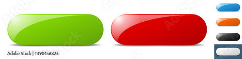 blank button. key. sign. push button set