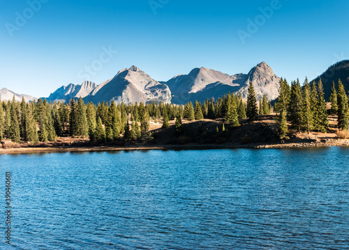 Molas Lake With The Grenadier Mountain Range, Molas Lake, Colorado, USA