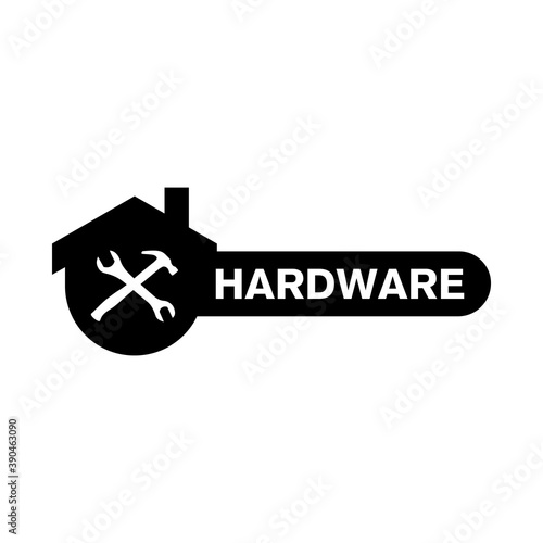 Vector logo of a building materials store