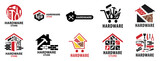 Vector logo of a building materials store