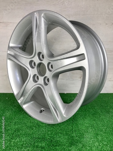 wheel of a car
