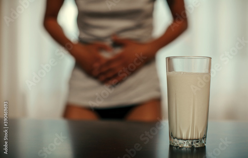 glass of milk. No milk. Problem. 