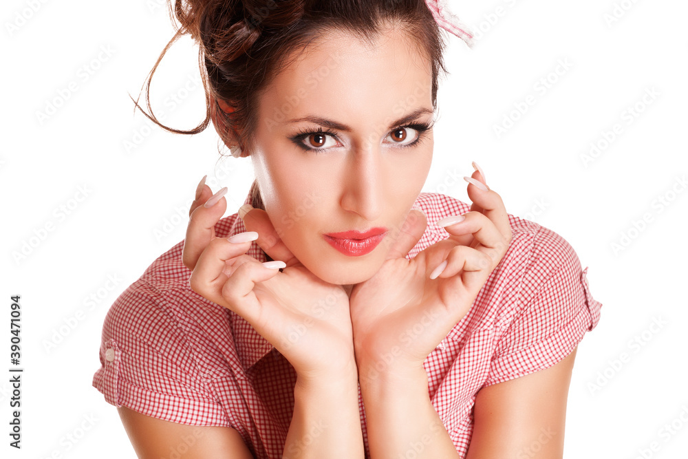 Fototapeta premium schöne Frau