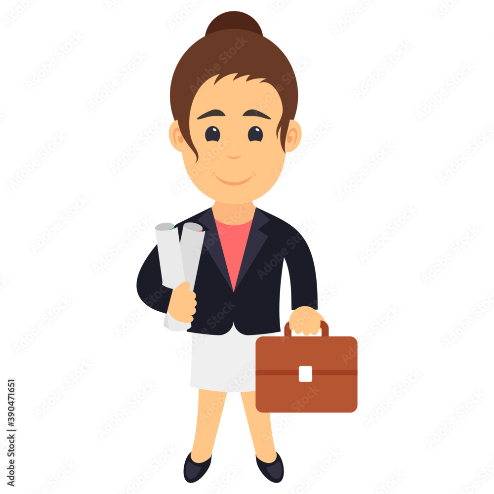 A character cartoon designed to represent official class
A character cartoon designed to represent official class